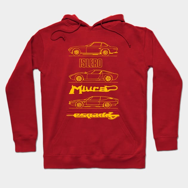 car shirt Hoodie by retroracing